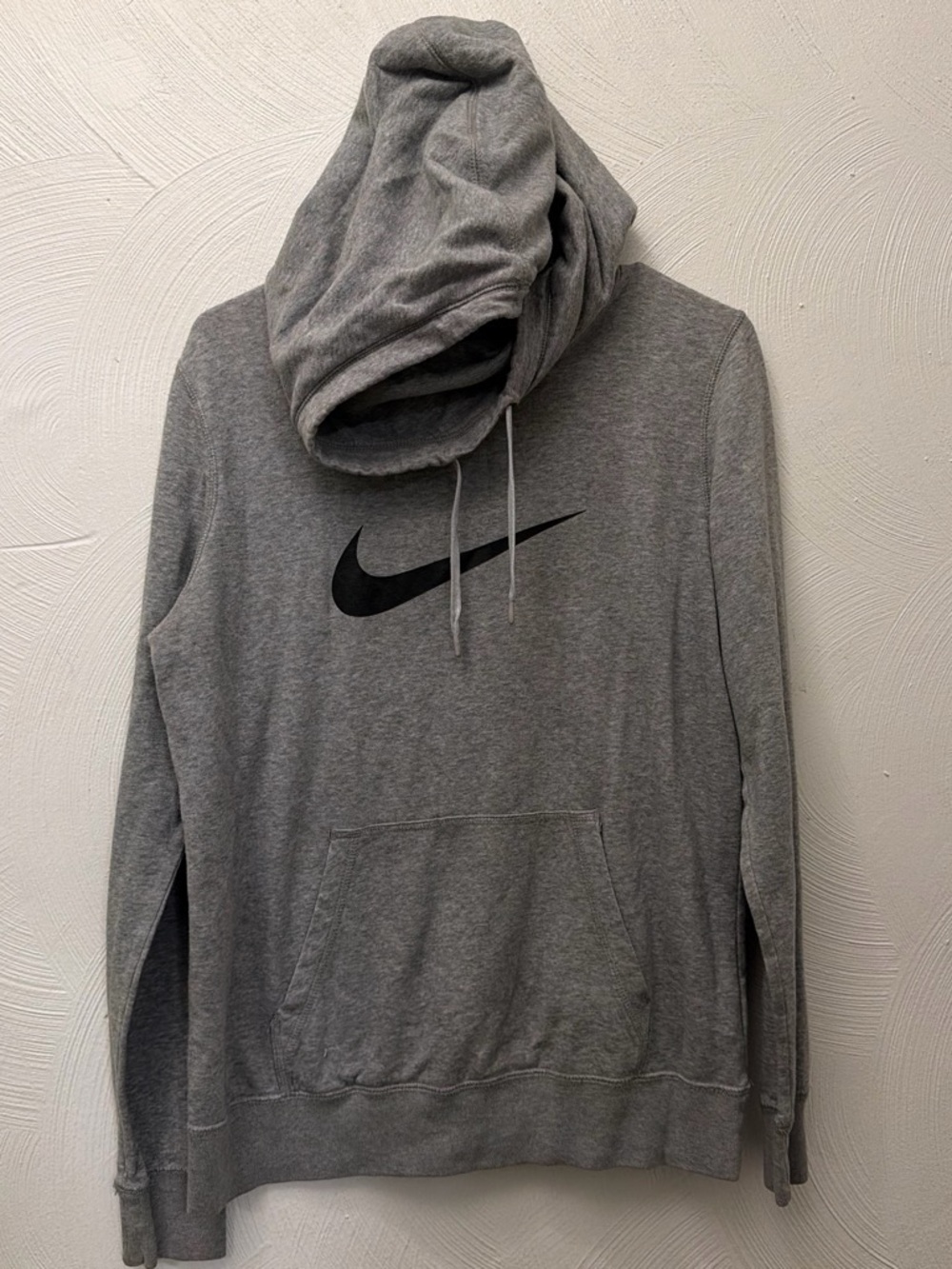 Nike Gray Logo Pullover Hoodie